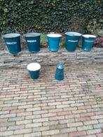 Vintage Emaille Emmer Set, Ophalen