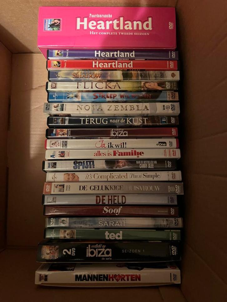 DVD Collectie: Mannenharten, Soof, Heartland & Meer!, Cd's en Dvd's, Dvd's | Tv en Series, Gebruikt, Overige genres, Boxset, Alle leeftijden
