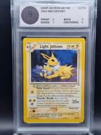 Light jolteon 2002 neo distiny #48 woetoe grading 8, Verzenden, Zo goed als nieuw, Meerdere kaarten