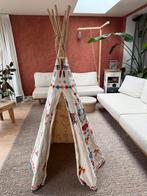 Tipi tent speeltent van het merk VILAC beige met kleurtjes, Kinderen en Baby's, Speelgoed | Speeltenten, Ophalen of Verzenden