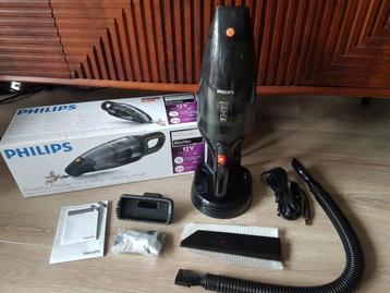 Philips Minivac vacuum cleaner - 12V + 220V thuis,auto, boot beschikbaar voor biedingen