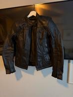 Course Zwarte leren motorjas Dames maat s, Motoren, Ophalen of Verzenden, Tweedehands, Dames, Jas | leer