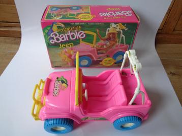 Oude Arco Barbie Island Fun Jeep met doos, uit 1987 beschikbaar voor biedingen