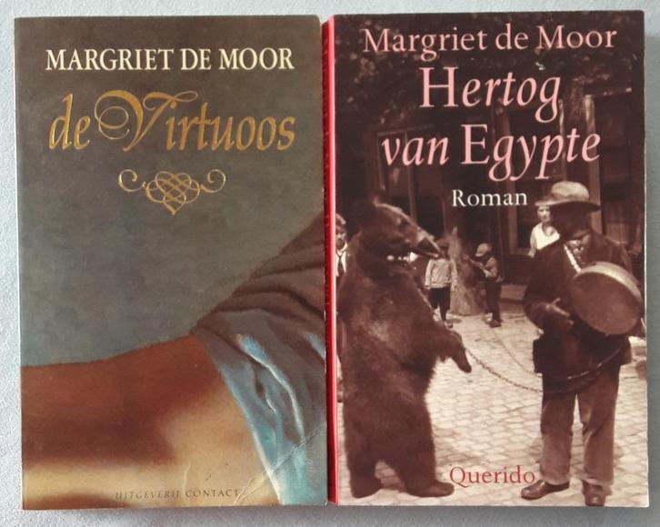 Margriet de Moor Hertog van Egypte en de virtuoos., Boeken, Romans, Gelezen, Ophalen of Verzenden