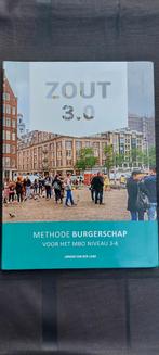 Zout 3.0, methode burgerschap voor het MBO niveau 3-4, Drs. K. Van der Laan MEd, Ophalen of Verzenden, Zo goed als nieuw, Nederlands