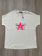 Nieuw Mooij Dames T-shirt - Good Vibe Print, Kleding | Dames, Maat 38/40 (M), Beige, Nieuw, Ophalen of Verzenden