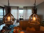 Industriële Hanglampen Set, Huis en Inrichting, Ophalen, Zo goed als nieuw, Metaal, 50 tot 75 cm