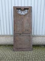Unieke antieke eiken Art deco voordeur  115 x270, 100 tot 120 cm, Jurgen.hoogenboezem@gmail.com, 215 cm of meer, Ophalen of Verzenden