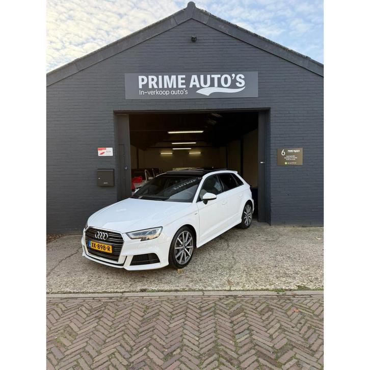 Audi A3 Sportback 1.4 TFSI S Line | PANO | DSG | Cruise Cont, Auto's, Audi, Bedrijf, Te koop, A3, ABS, Achteruitrijcamera, Airbags
