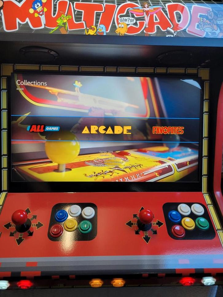 Bartop Spelcomputer - Arcadekast met duizenden games!, Spelcomputers en Games, Spelcomputers | Overige, Ophalen