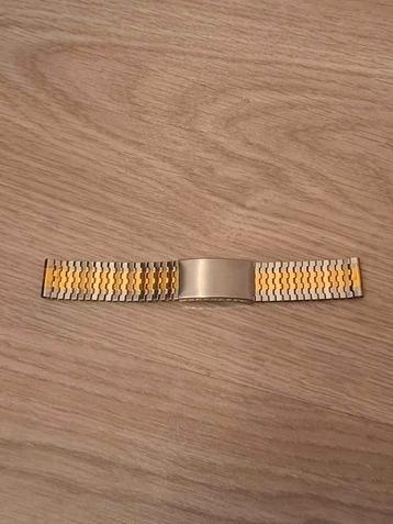 vintage stalen Horlogeband  beschikbaar voor biedingen