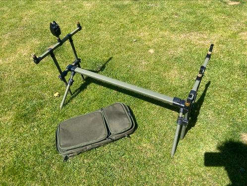 Rodpod met fox mx pieper, Watersport en Boten, Hengelsport | Karpervissen, Zo goed als nieuw, Ophalen of Verzenden