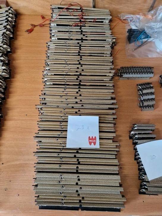 Marklin m 3rail set met draaibrug,overgang en 30va travo, Hobby en Vrije tijd, Modeltreinen | H0, Gebruikt, Rails, Wisselstroom