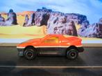 1:55 Pontiac Fiero - Majorette oranje/zwart, Ophalen of Verzenden, Gebruikt, Auto