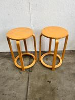 Set van twee vintage Frosta Krukken, IKEA, Alvar Aalto stijl, Huis en Inrichting, Gebruikt, Onbekend, Ophalen of Verzenden, Onbekend