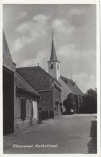 Klaaswaal (Z.H.) Kerkstraat, zicht op Herv. Kerk, Verzamelen, Ansichtkaarten | Nederland, Verzenden, 1940 tot 1960, Ongelopen