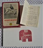 3oud jumbo spel sportkwartet m beschrijving en steden 1968, Kwartet(ten), Zo goed als nieuw, Verzenden