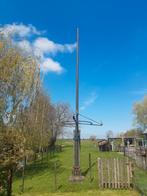 Stalen kantelmast, Ophalen, Gebruikt, Mast