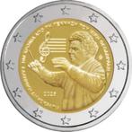 2 euro Griekenland “Geboortedag Mikis Theodorakis’’ UNC 2025, Verzenden, Griekenland, 2 euro, Losse munt