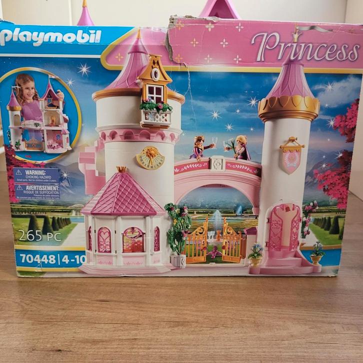 Playmobil Prinsessenkasteel 70448, Kinderen en Baby's, Speelgoed | Poppenhuizen, Gebruikt, Poppenhuis, Ophalen of Verzenden