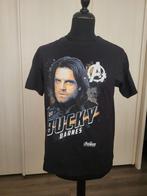 Marvel T shirt Avengers Bucky Barnes maat M, Maat 48/50 (M), Zwart, Ophalen of Verzenden, Marvel