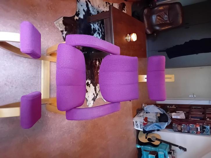 Varier/Stokke ergonomische balansstoel, Huis en Inrichting, Bureaustoelen, Gebruikt, Bureaustoel, Paars, Ergonomisch, Ophalen