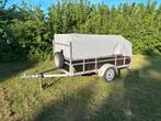 Aanhanger aanhangwagen met huif, Auto diversen, Aanhangers en Bagagewagens, Verzenden, Gebruikt