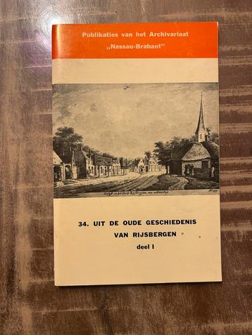Oude Geschiedenis van Rijsbergen - Deel I beschikbaar voor biedingen