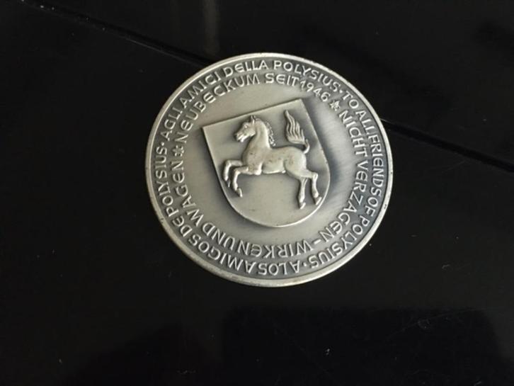 POLYSIUS Herinnerings penning, Dessau 1859-1946, Neubeckum, Postzegels en Munten, Munten | Europa | Euromunten, Duitsland, Verzenden