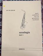 Saxologie deel 1 / Jan van Beekum, Muziek en Instrumenten, Bladmuziek, Les of Cursus, Gebruikt, Ophalen of Verzenden, Overige instrumenten