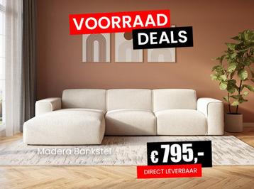 Bankstel Sofa Luxe Direct leverbaar v.a.795 beschikbaar voor biedingen
