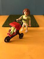 Playmobil Moeder met kind in een buggy., Ophalen of Verzenden, Zo goed als nieuw
