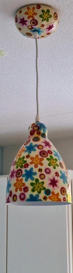 Pylones Hanglamp Bloemen Motief, Ophalen, Kunststof, Gebruikt, Minder dan 50 cm