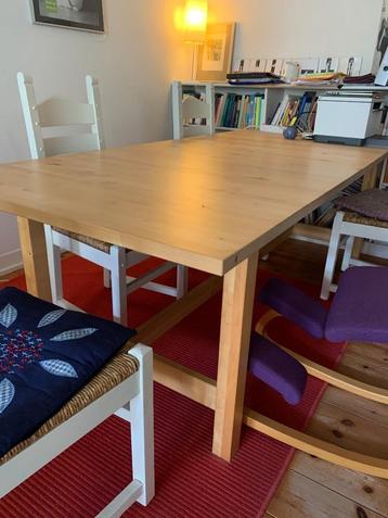 Uitschuiftafel Ikea Norden 222/270x100x75, 10-12 zitplaatsen beschikbaar voor biedingen