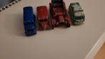 4 miniatuur auto's, metaal. Matchbox., Kinderen en Baby's, Speelgoed | Speelgoedvoertuigen, Ophalen of Verzenden, Gebruikt