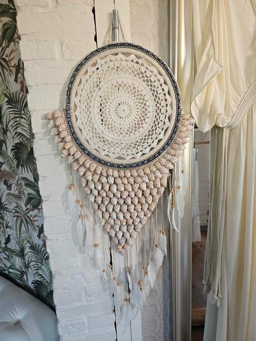 Dromenvanger met Schelpen en Gehaakt Detail, Huis en Inrichting, Woonaccessoires | Overige, Nieuw, Ophalen of Verzenden