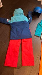 Kinder ski pak en helm, Ophalen, Zo goed als nieuw, Maat 34 (XS) of kleiner, Pak
