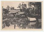 Kampong te Palembang foto Nederlands-Indië, Gebruikt, Verzenden, Foto, Buitenland