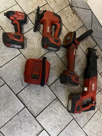 Hilti Gereedschap Set - Accuboormachine, Zaag, Slijper beschikbaar voor biedingen
