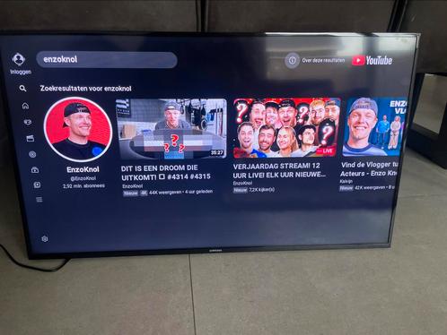 Samsung 40 inch smart tv met muurbeugel, Audio, Tv en Foto, Televisies, Zo goed als nieuw, 100 cm of meer, Samsung, Ophalen of Verzenden