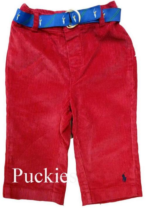 *SALE* Rode Ralph Lauren broek maat 62 *NieuW* a, Kinderen en Baby's, Babykleding | Maat 62, Nieuw, Jongetje, Broekje, Ophalen of Verzenden