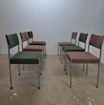 6 Martin Stoll Eetkamerstoelen Vintage 1985, Ophalen, Gebruikt, Bruin, Vintage