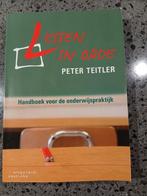 Lessen in Orde - Peter Teitler, Ophalen of Verzenden, Zo goed als nieuw, HBO, Peter Teitler