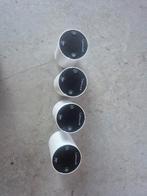 Salus TRV10RFM Slimme Radiatorknoppen (4 stuks), Ophalen of Verzenden, Slimme thermostaat, Gebruikt