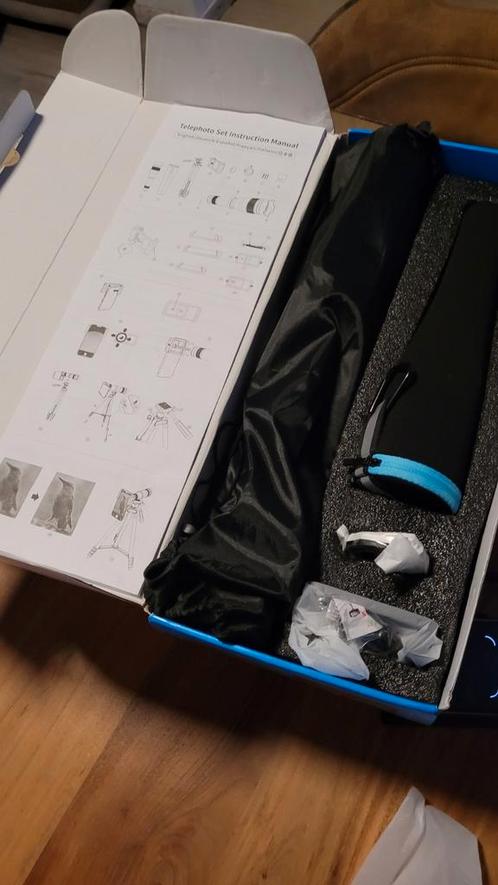 camera lens met statief voor mobiele telefoon, Telecommunicatie, Mobiele telefoons | Toebehoren en Onderdelen, Nieuw, Overige typen