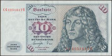 Duitsland 10 mark 1-6-1977 VF p.31b (# 68) beschikbaar voor biedingen
