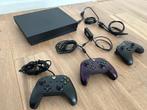 Xbox One X 1TB (+3 controllers) - zwart, Spelcomputers en Games, Spelcomputers | Xbox One, Ophalen, Zo goed als nieuw, 1 TB, Met 3 controllers of meer