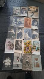 20 antieke portret ansichtkaarten, Gebruikt, Ophalen of Verzenden, Voor 1940, Prent