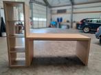 Ikea boekenkast en bureau, Huis en Inrichting, Kasten | Boekenkasten, Ophalen, Zo goed als nieuw, 25 tot 50 cm