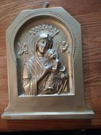 Maria met kind, goudkleurig, Verzamelen, Religie, Nieuw, Ophalen of Verzenden